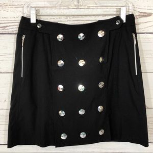 Jamie Sadock NWT Athletic Skort w/Discs & Zip Pkts